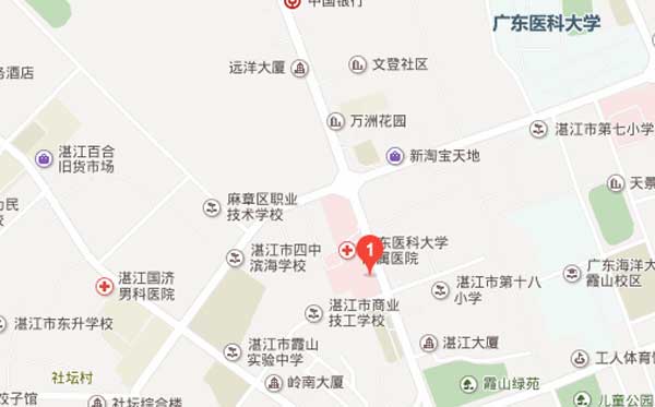 广东省医学院附属医院详细地址